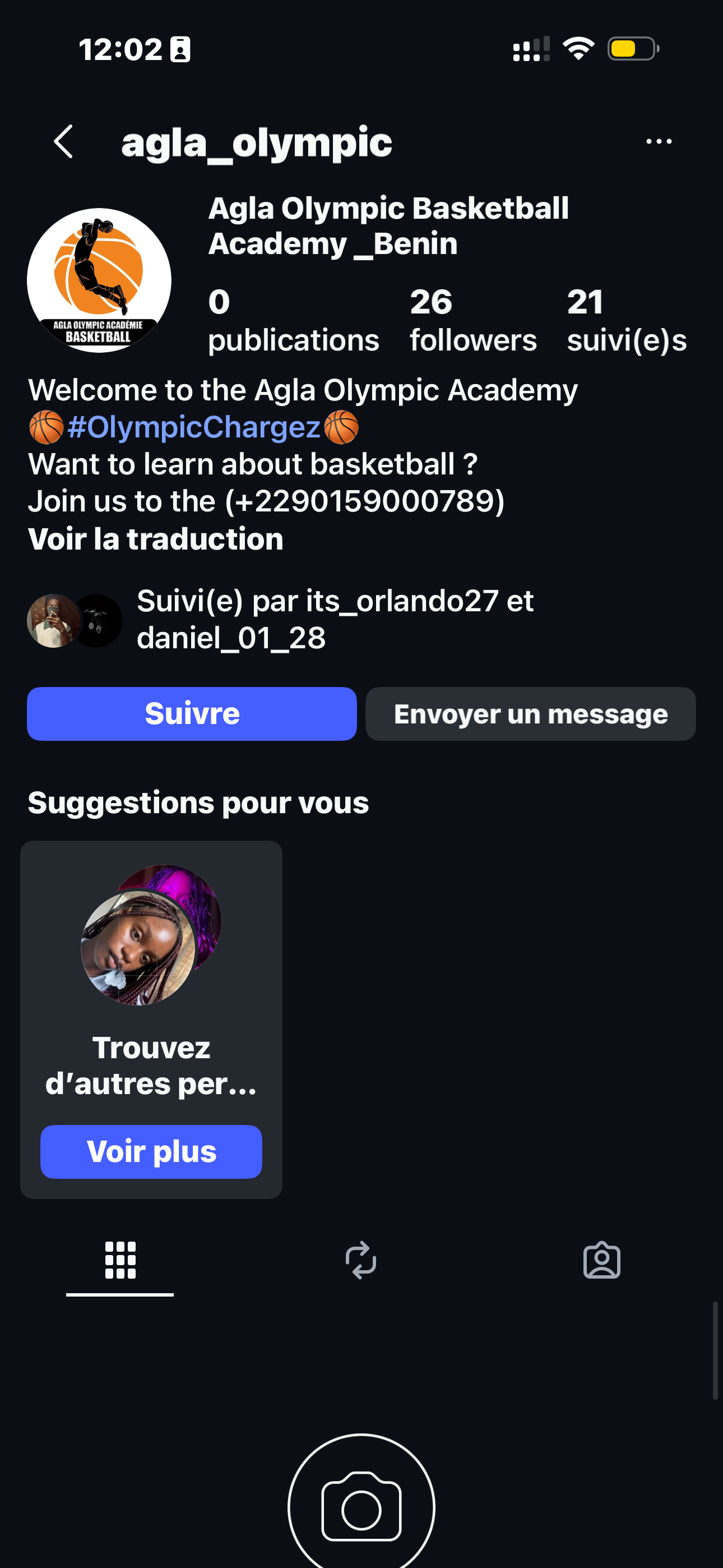 Image du club